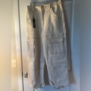 Fashion Nova cargo jeans